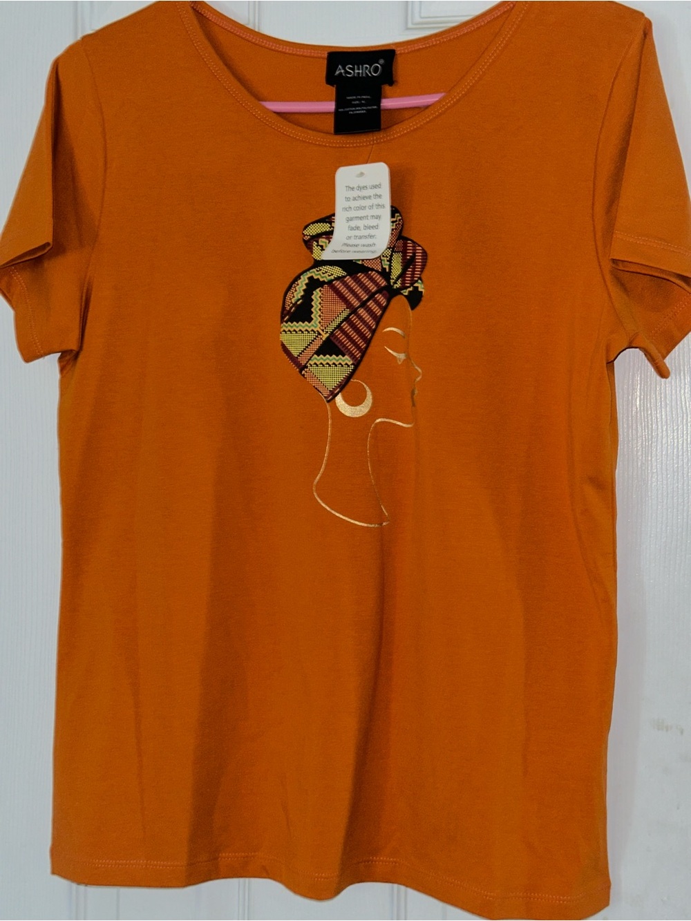 Ashro Bright Orange Women's Crewneck Tee